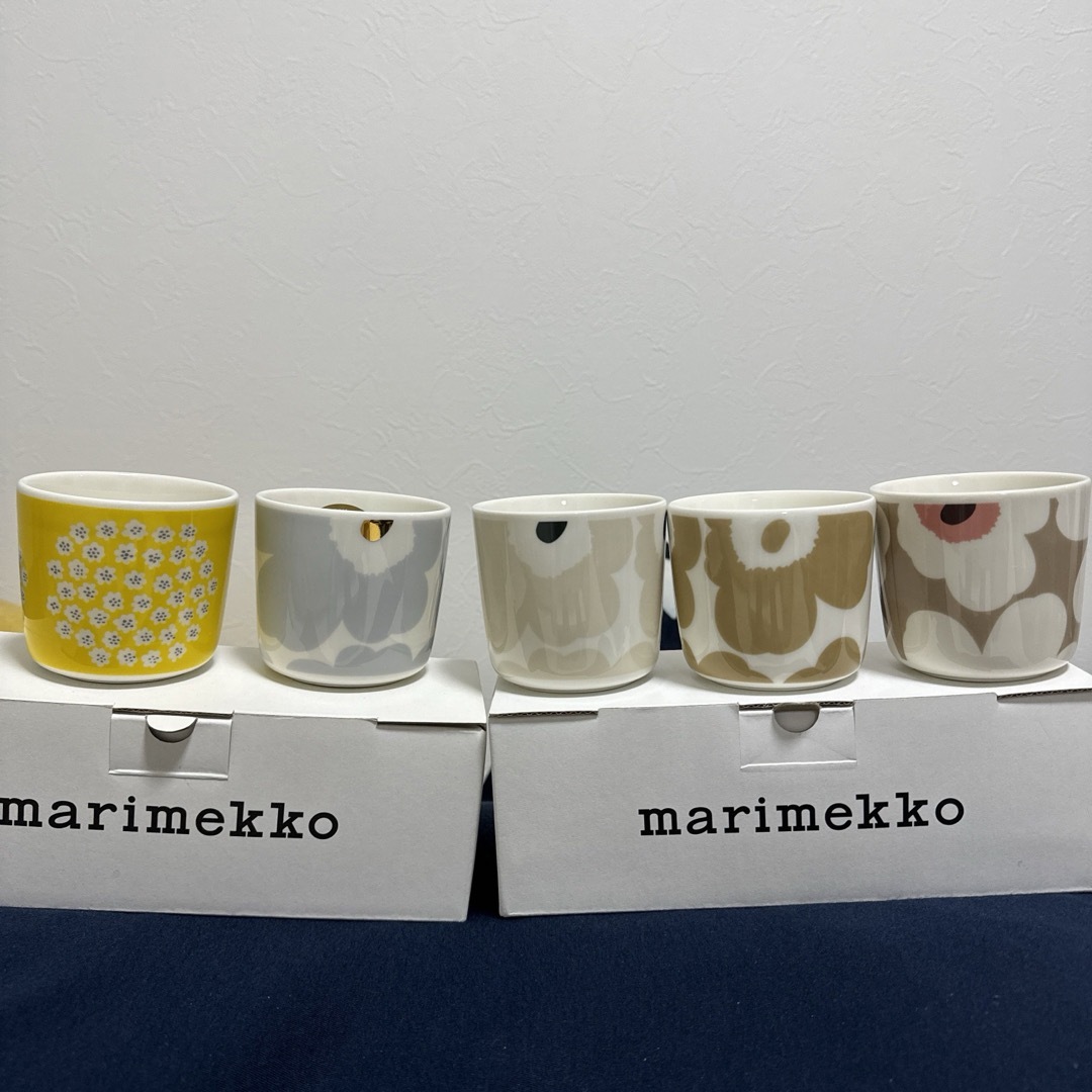 marimekko マリメッコ ラテマグ プケッティ ウニッコグラス/カップ