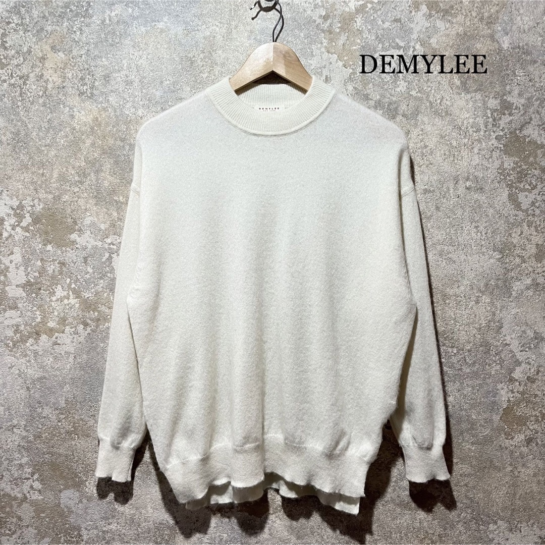 DEMYLEE デミリー カシミヤ100タートルネックニットワンピース Sサイズ