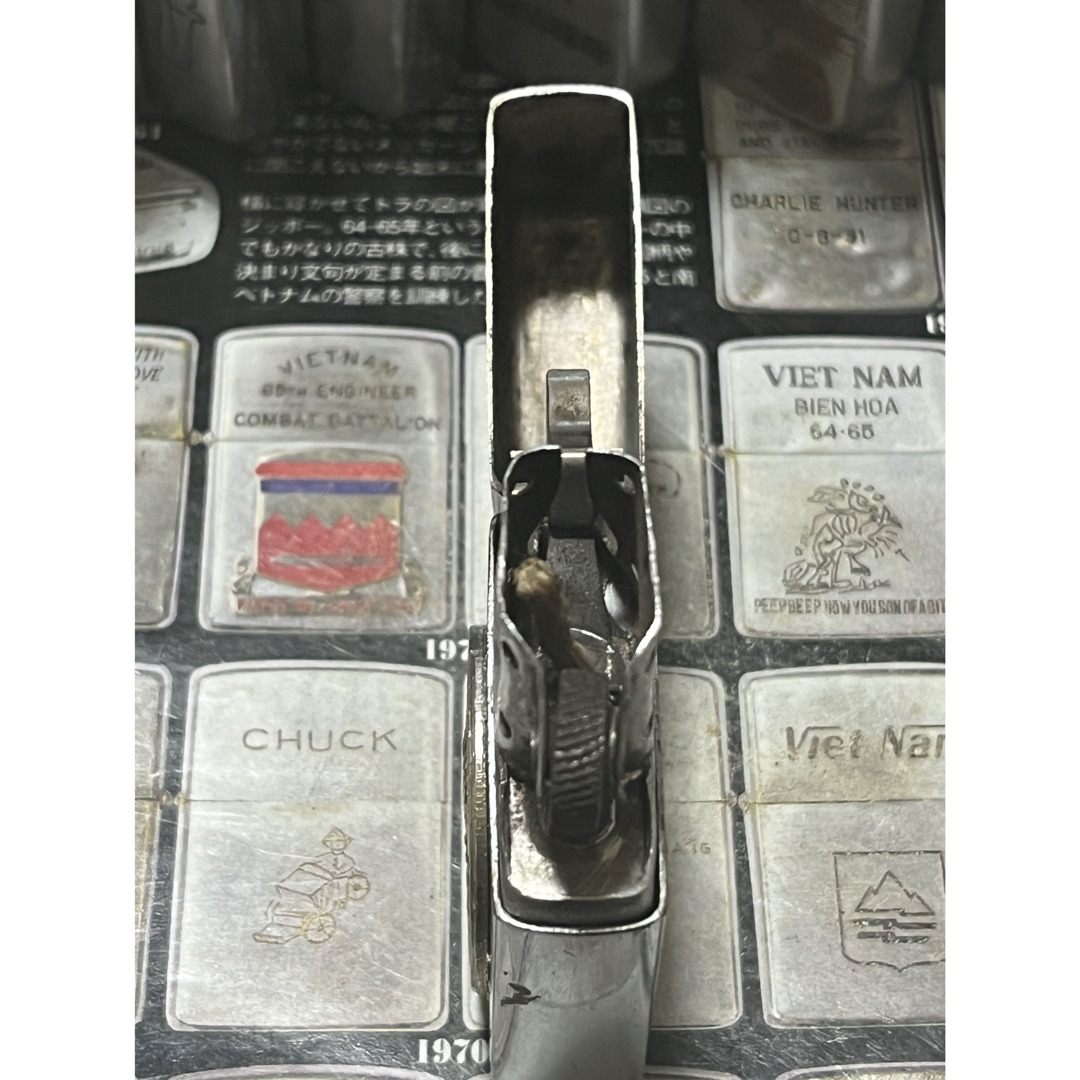 【ベトナムZIPPO】本物 1962年製ベトナムジッポー「MP」ヴィンテージ