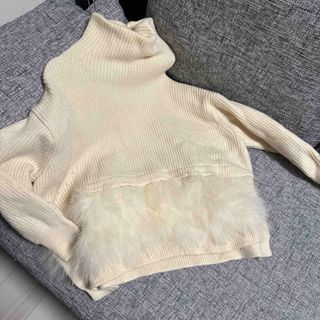 il by saori komatsu worsted lamb ニット