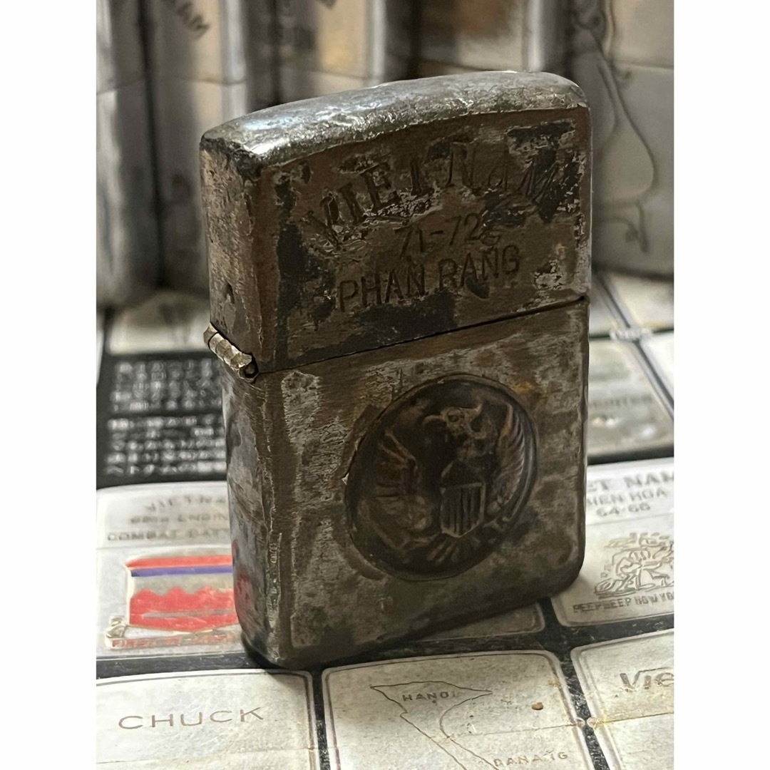 ベトナムZIPPO】本物 1971年製ベトナムジッポー「USAF本部空軍」 ベトナムZIPPO】本物 1971年製ベトナムジッポー「USAF本部空軍」