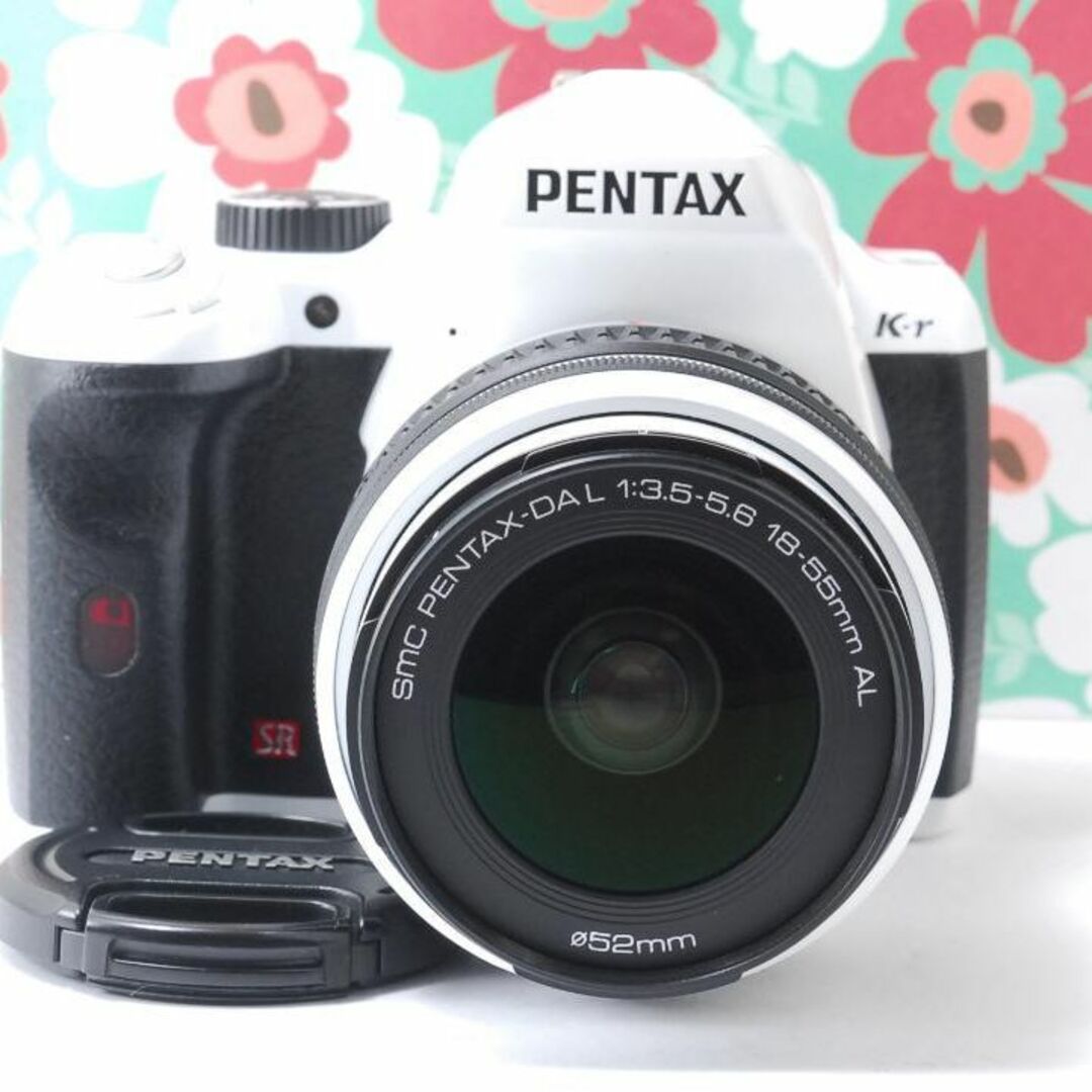 ❤️Wi-Fiでスマホ転送❤️充実機能❤PENTAX k-r❤️動画撮影❤初心者に使いやすい一眼レフ