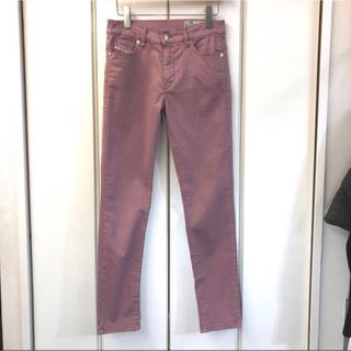 ディーゼル(DIESEL)の美品 DIESEL D-ROISIN 0096H ストレッチスキニーパンツ 27(スキニーパンツ)