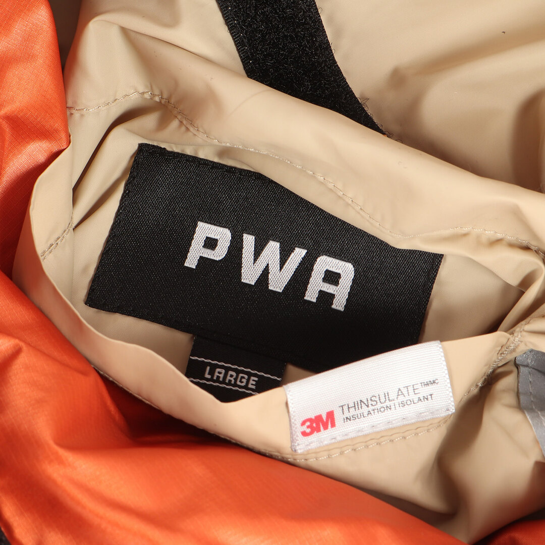 PWA プア ベスト サイズ:L 22AW ミステリーボックス リバーシブル 中綿 ベスト MYSTERY BOX ベージュ オレンジ アウター ジャケット ブルゾン【メンズ】【中古】【新品同様】 メンズのトップス(ベスト)の商品写真