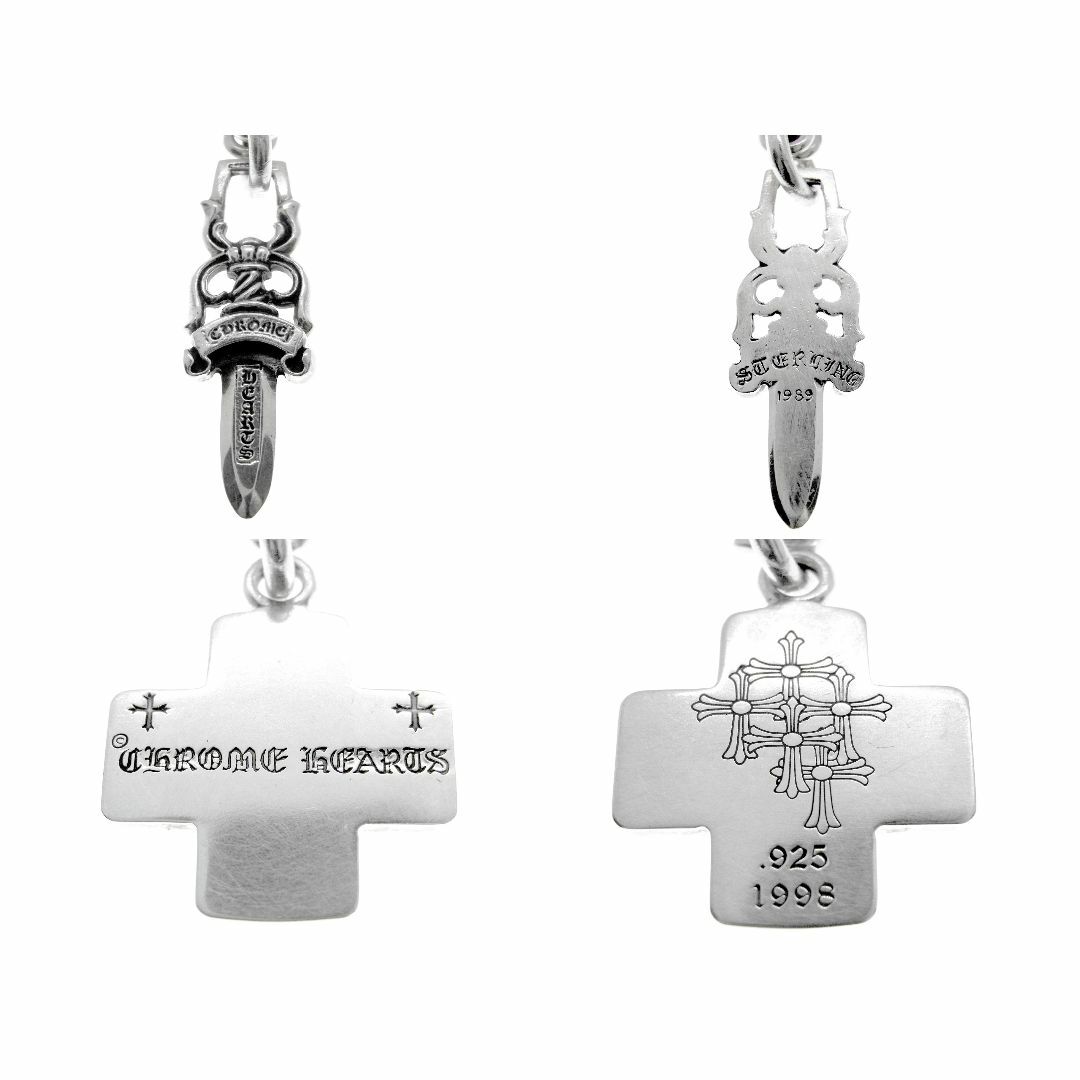 クロムハーツ CHROME HEARTS ■ 【 3TRINKETS 】 3トリンケッツ シルバー ネックレス ペンダント トップ　30064