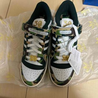 U11-1 adidas　FORUM 84 BAPE LOW コラボ