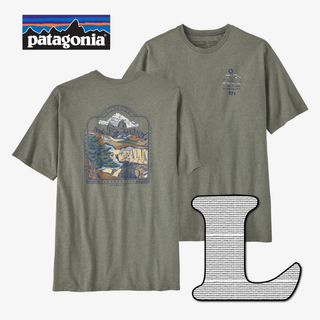 パタゴニア(patagonia)の50周年限定モデル　パタゴニア　Tシャツ L　新品未使用 (Tシャツ/カットソー(半袖/袖なし))