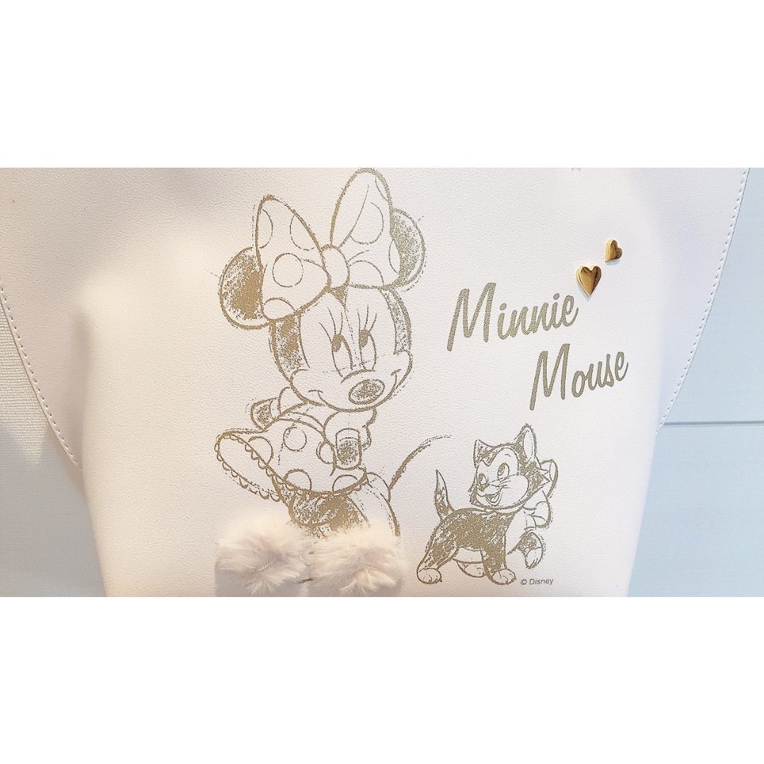 Disney(ディズニー)のディズニー　ミニー　フィガロ　バッグ　colors コラボ レディースのバッグ(ハンドバッグ)の商品写真