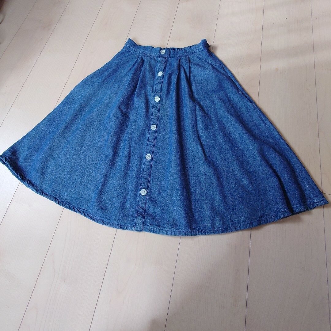 INGNI First(イングファースト)のFirst 140 シャツとスカート 2点セット キッズ/ベビー/マタニティのキッズ服女の子用(90cm~)(ワンピース)の商品写真