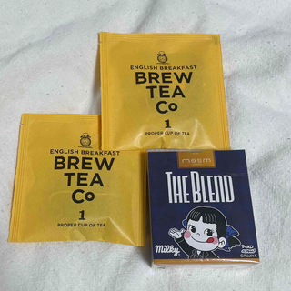 メズム東京　ペコちゃんミルキー& BREW TEA Co (紅茶)2パック(その他)