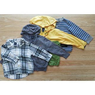 ベビーギャップ(babyGAP)の子供服 トップス 長袖 90サイズ まとめ売り 4着セット GAP 西松屋(その他)