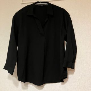 ユニクロ(UNIQLO)のUNIQLO レーヨンスキッパーブラウス(シャツ/ブラウス(長袖/七分))