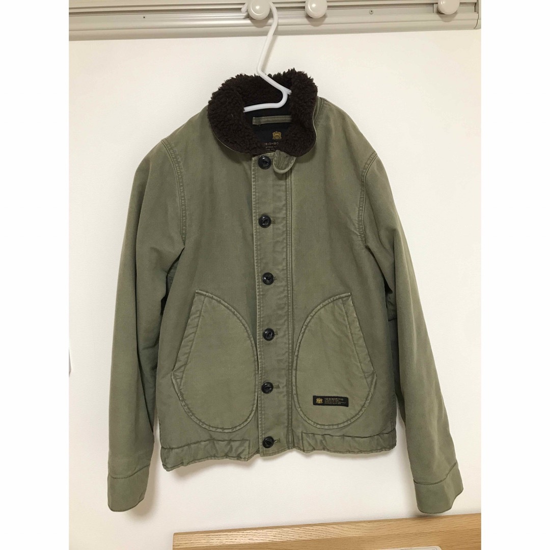 M備考NEIGHBORHOOD ネイバーフッド 16AW N-1 デッキジャケット 162NYNH-JKM01 カーキ