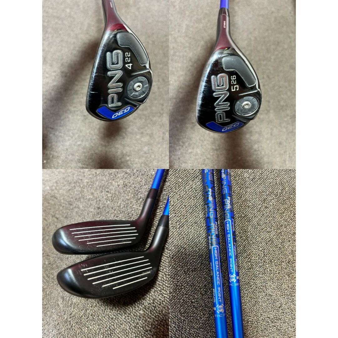 初心者　ゴルフセット　PING G30 バッバワトソンモデル　テーラーメイド