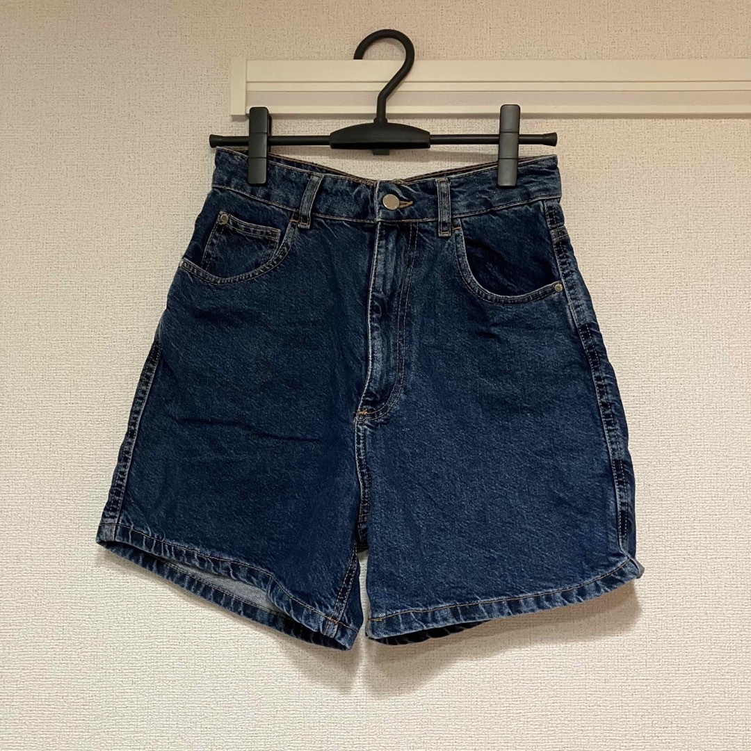 ZARA(ザラ)のZARA trf デニムショートパンツ レディースのパンツ(ショートパンツ)の商品写真