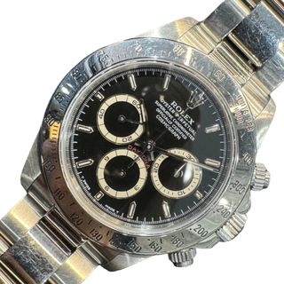 ロレックス(ROLEX)の　ロレックス ROLEX デイトナ 16520 ブラック ステンレススチール 自動巻き メンズ 腕時計(その他)