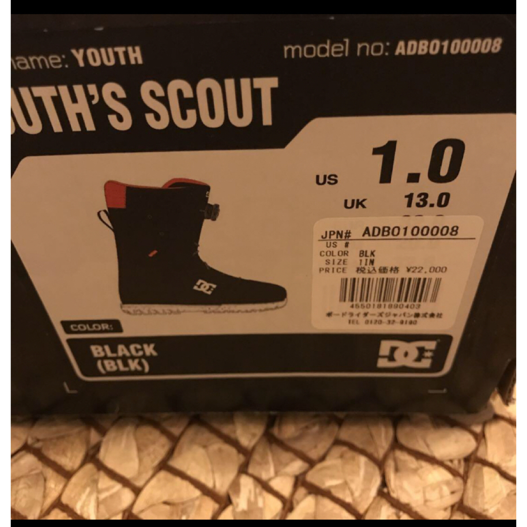 ディーシー YOUTH'S SCOUT21㌢&バートンBURTON ビンディング ディーシー YOUTH'S SCOUT21㌢&バートンBURTON ビンディング