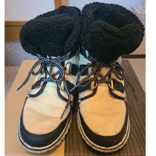 ソレル(SOREL)のSOREL　白×黒　ブーツ(ブーツ)