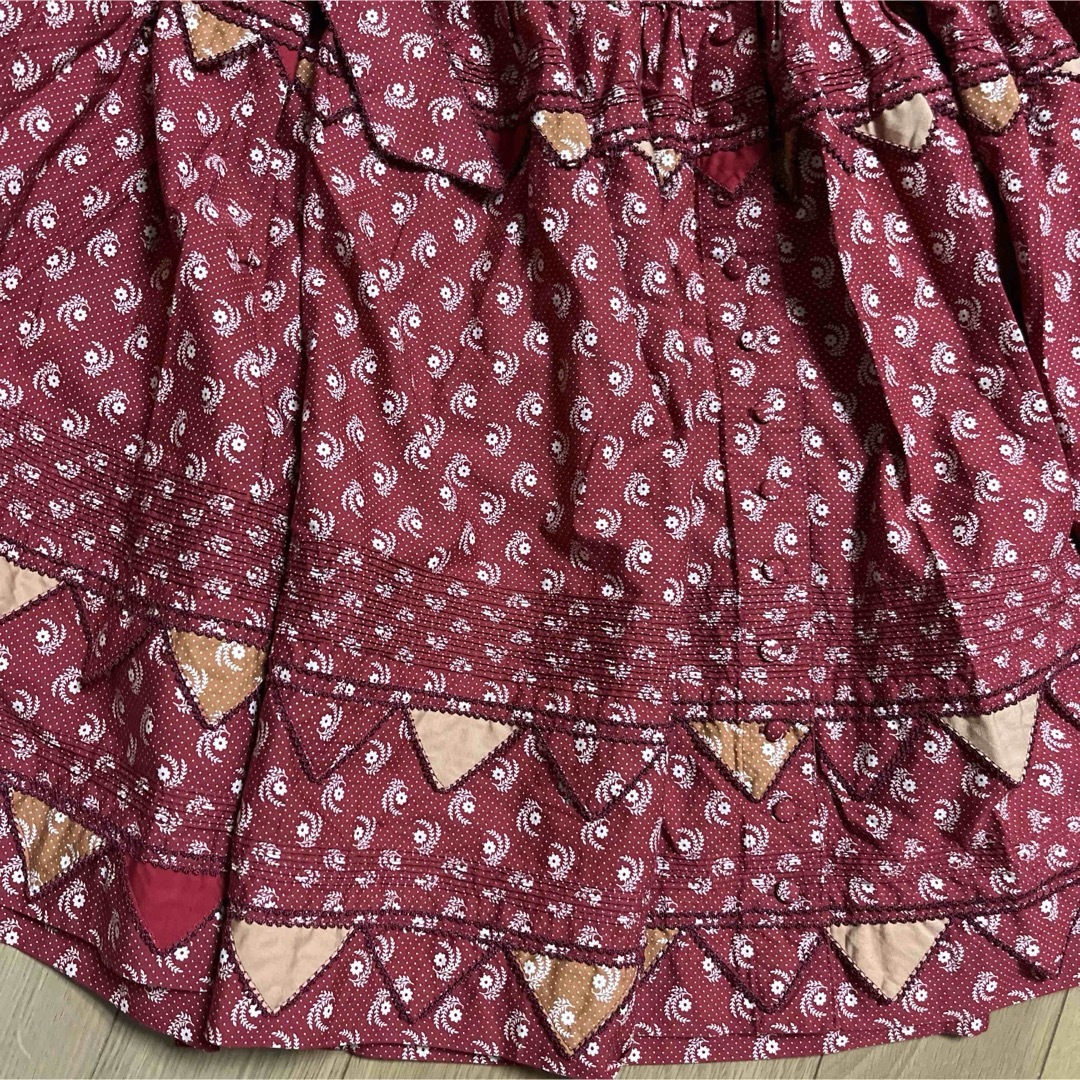 KANEKO ISAO(カネコイサオ)のKANENO ISAO ロングスカート レディースのスカート(ロングスカート)の商品写真