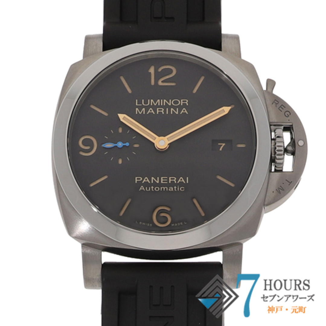 【118070】PANERAI パネライ  PAM01351 ルミノール マリーナ 1950 3デイズ ブラウンダイヤル TI/ラバー 自動巻き 保証書 純正ボックス 腕時計 時計 WATCH メンズ 男性 男 紳士