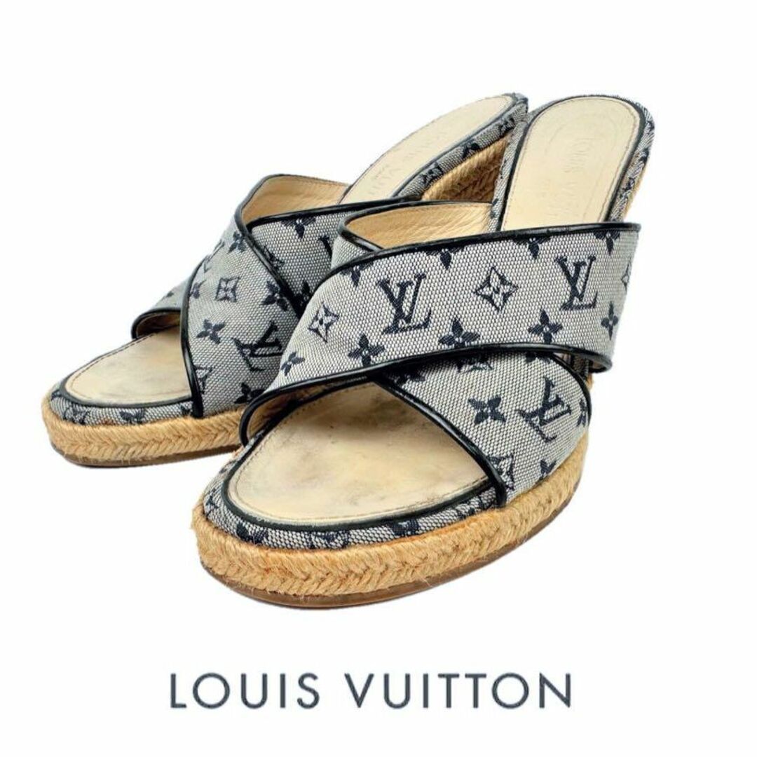 LOUIS VUITTON - ๑ルイヴィトン*ウェッジソールサンダル