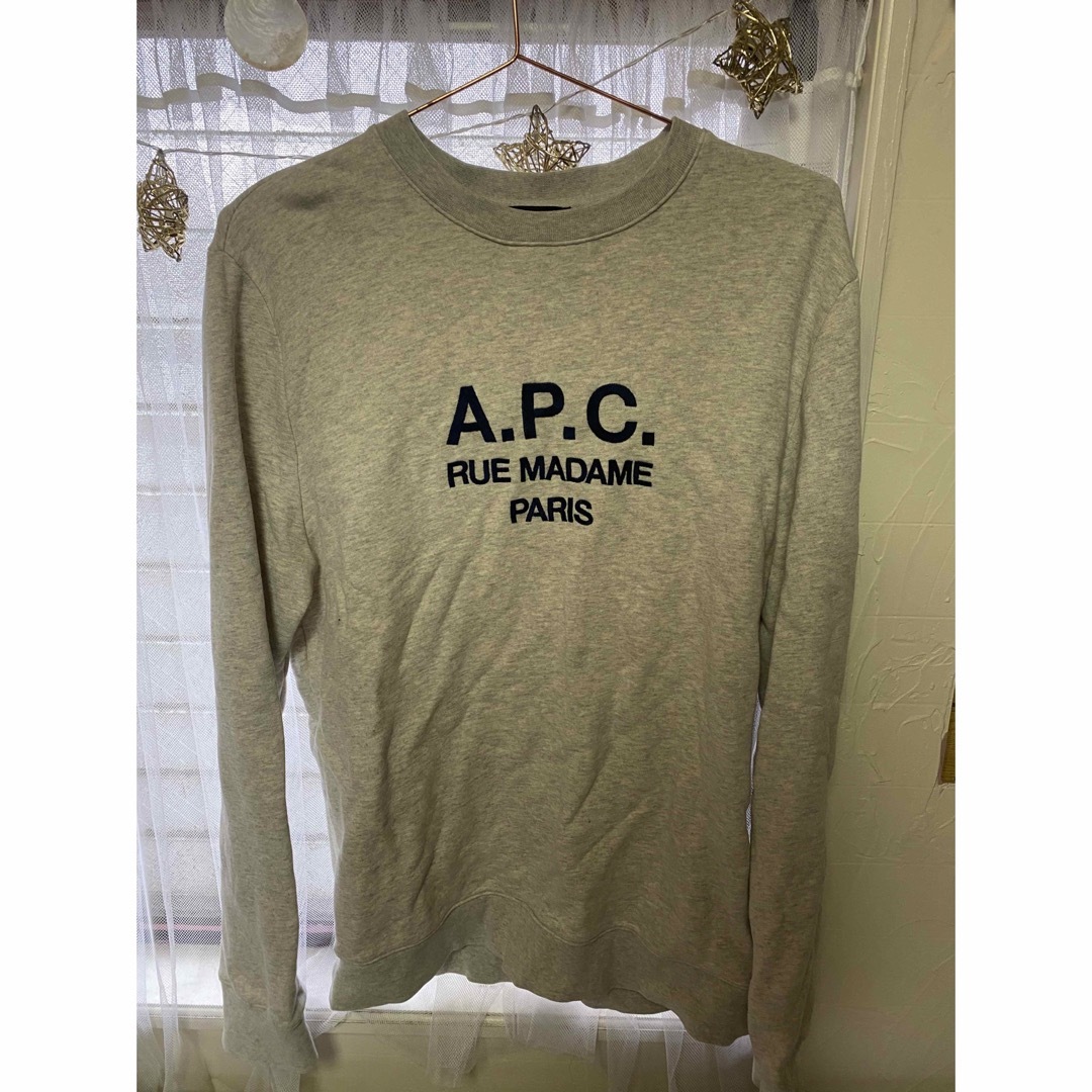 【国内完売商品】A.P.C スウェット　トレーナー　Lレアで人気の商品