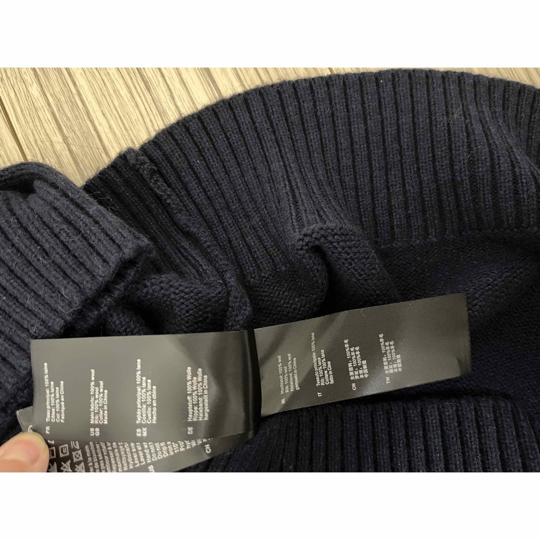 Sandro2023新品　紺色　ニット　セーター