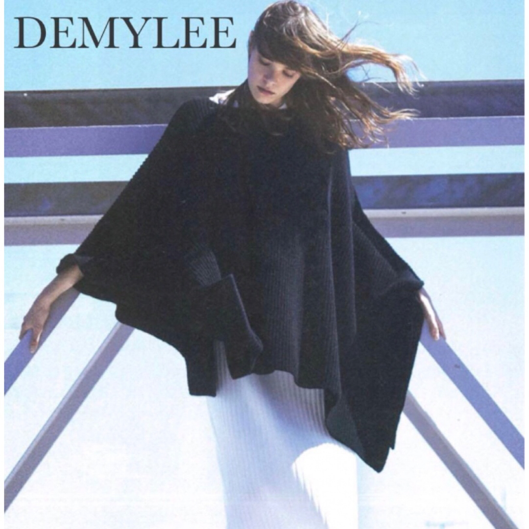 なし伸縮性雑誌掲載♡美品【DEMYLEE】Ron Herman ウールニット ポンチョ