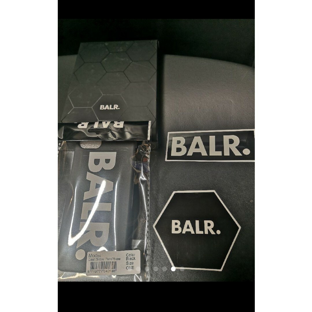 BALR ClassicシリコンケースiPhone7＆8＆SE アイフォンケース スマホ/家電/カメラのスマホアクセサリー(iPhoneケース)の商品写真