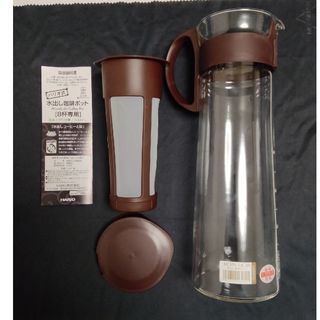 ハリオ(HARIO)の水出しコーヒーポット1L HARIO 未使用品(コーヒーメーカー)