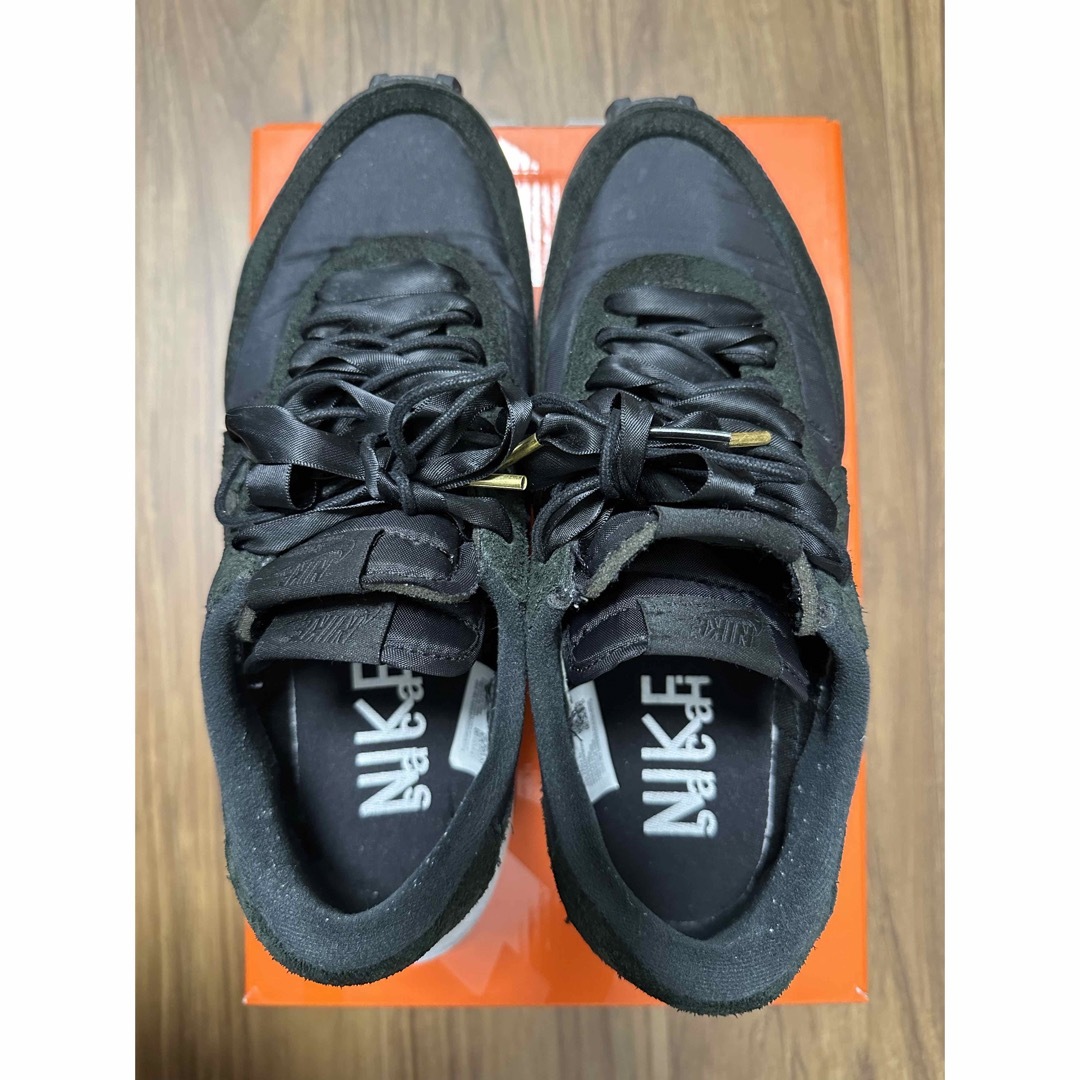 sacai × Nike LDV Waffle Triple Black  27