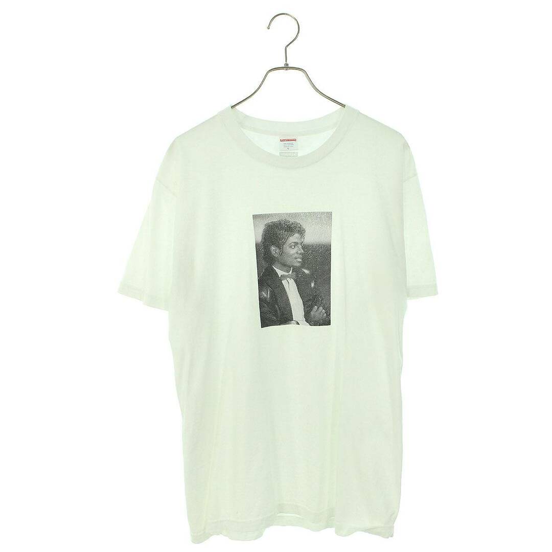 シュプリーム 17SS Michael Jackson Tee マイケルジャクソンフォトプリントTシャツ メンズ L