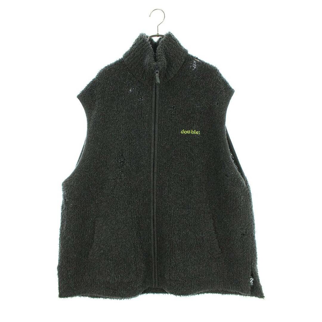 ダブレット  23AW  FLEECE KNIT VEST 23AW55KN135 フリースニットベスト メンズ L