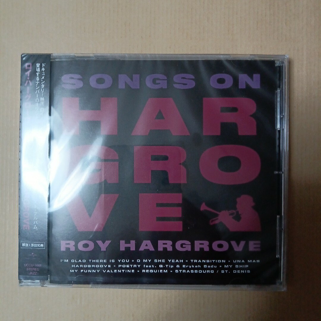 ソングス·オンHARGROVEロイ·ハーグローヴ エンタメ/ホビーのCD(ジャズ)の商品写真