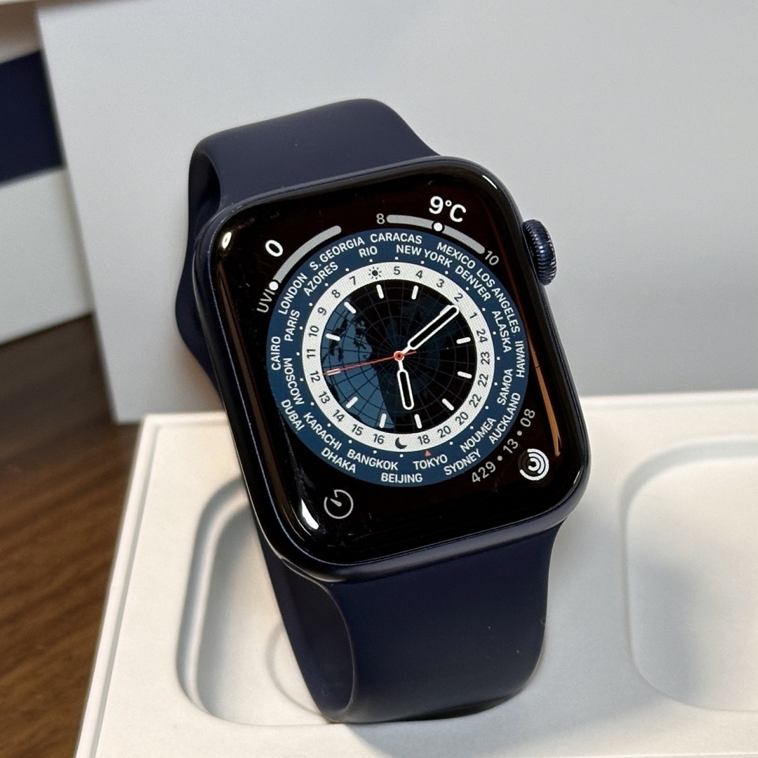 Apple Watch Series 6 Cellular 44mmブルーアルミ