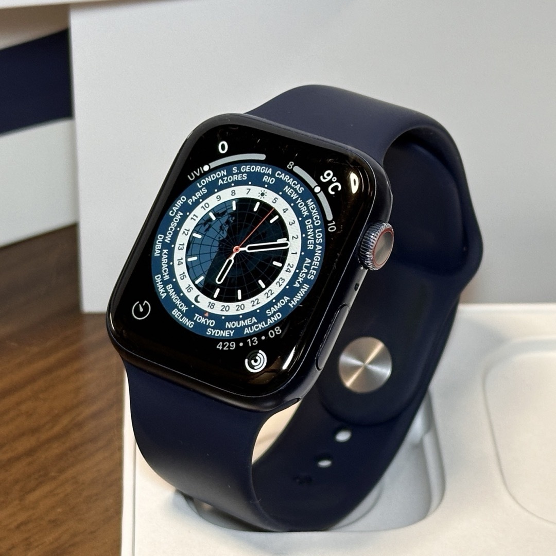 Apple Watch - Apple Watch Series 6 Cellular 44mmブルーアルミの通販 ...
