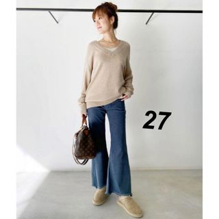 アパルトモンドゥーズィエムクラス(L'Appartement DEUXIEME CLASSE)の【UPPER HIGHTS 】THE JAMIE FLARE P 27(カジュアルパンツ)