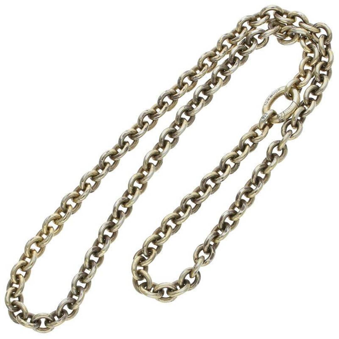 トムウッド Ada Chain Necklace シルバーネックレス メンズ - ネックレス