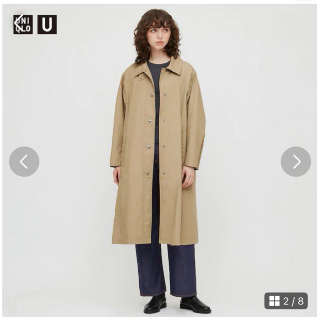 UNIQLO(ユニクロ)のユニクロユー（UNIQLO U）　ロングコート レディースのジャケット/アウター(ロングコート)の商品写真