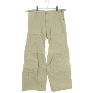 バレンシアガ(Balenciaga)のバレンシアガ  768810 TKP27/FLARED CARGO PANTS フレアカーゴロングパンツ メンズ XL(ワークパンツ/カーゴパンツ)