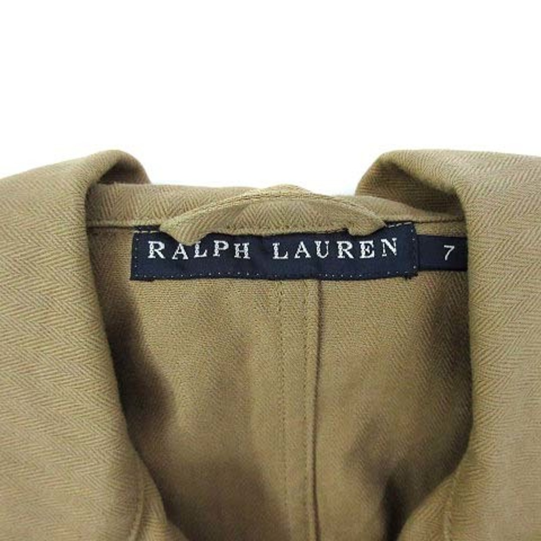 Ralph Lauren(ラルフローレン)のラルフローレン ヘリンボーン ハンティング ジャケット コットン ベージュ 7 レディースのジャケット/アウター(その他)の商品写真