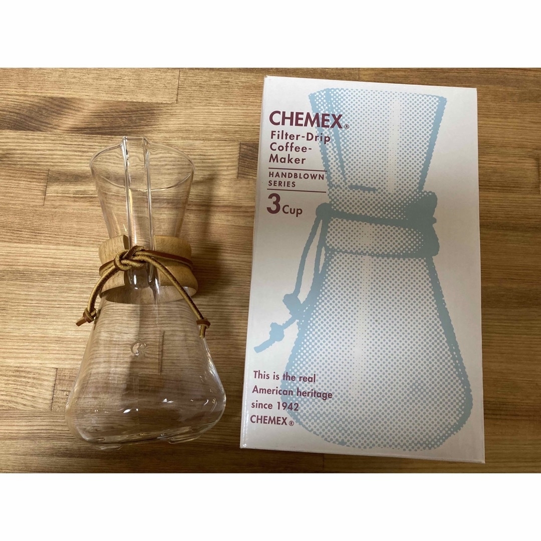 CHEMEX(ケメックス)のCHEMEX ケメックス フィルタードリップコーヒーメーカー スマホ/家電/カメラの調理家電(コーヒーメーカー)の商品写真