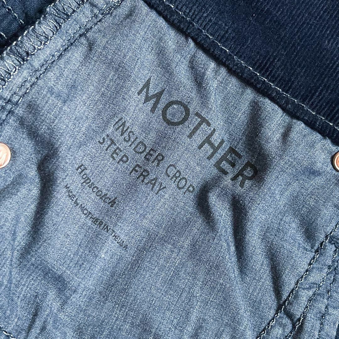 mother - 【MOTHER】insider crop step fray コーデュロイ 26の通販 by ...