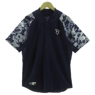アンダーアーマー(UNDER ARMOUR)のアンダーアーマー Tシャツ heat gear ロゴ 半袖 紺 グレー 白 SM(その他)