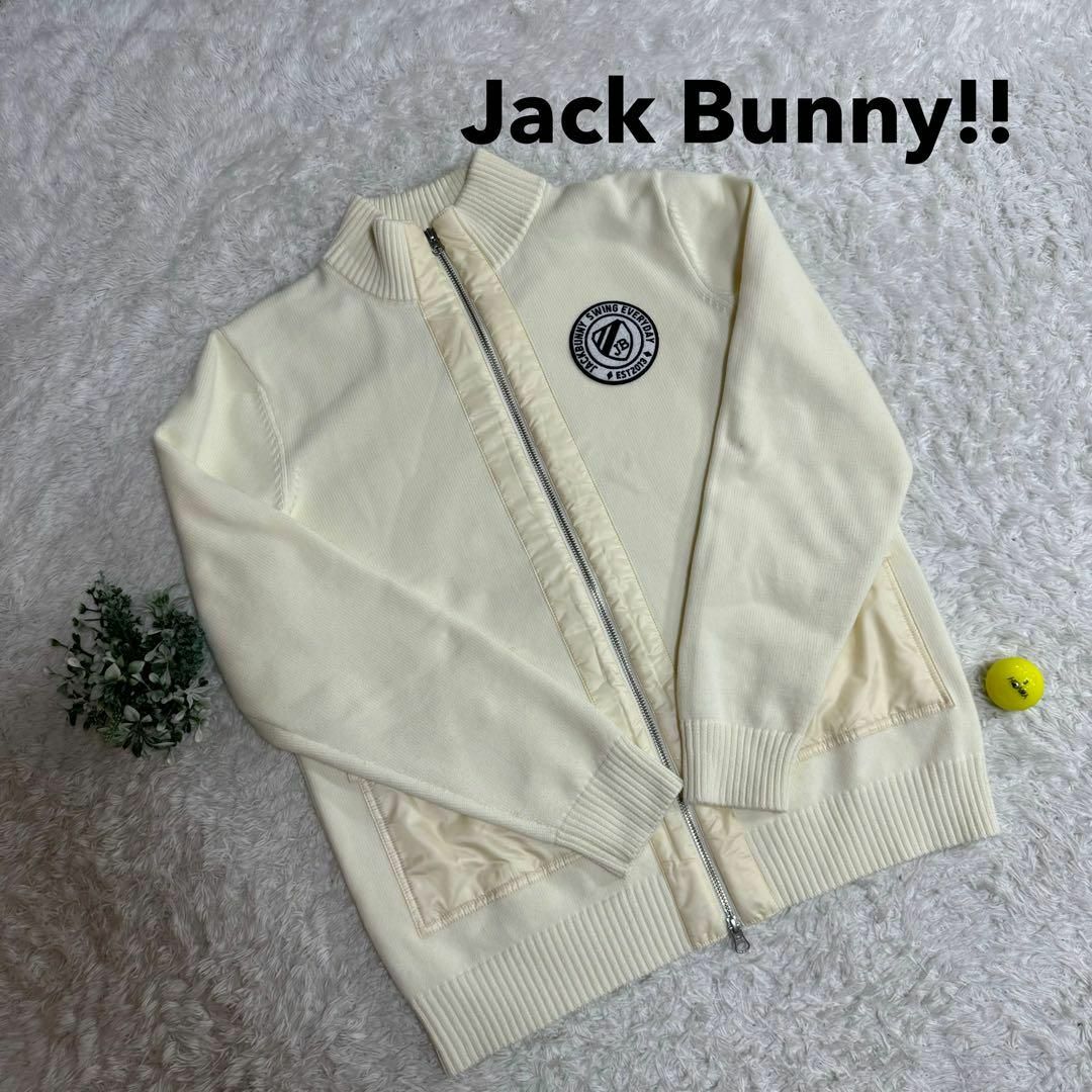 12800円 Jack ジャックバニー フルジップ ニット ブルゾン 防寒 Bunny