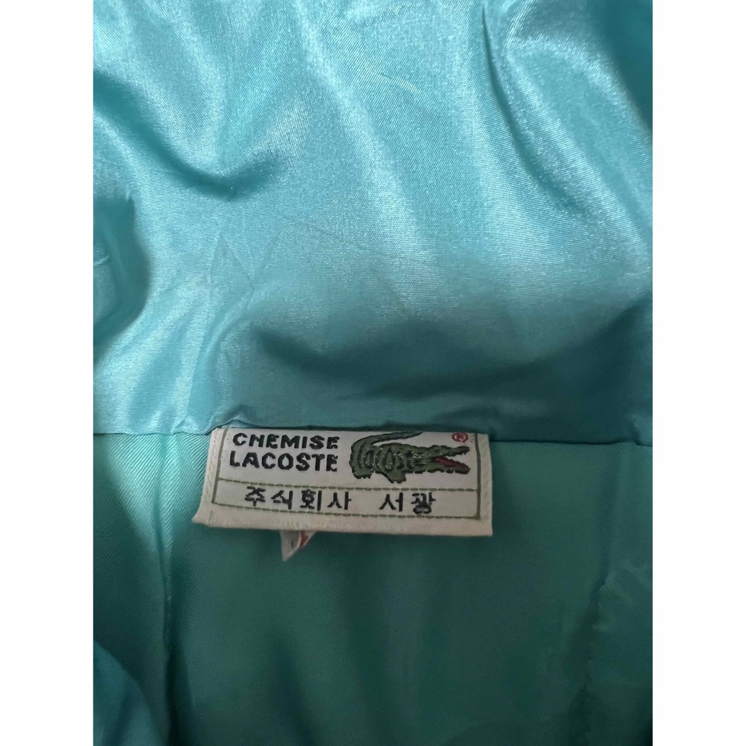 LACOSTE(ラコステ)のラコステ 中綿 ナイロンジャケット ダウン エメラルドグリーン アウター メンズのジャケット/アウター(ダウンジャケット)の商品写真