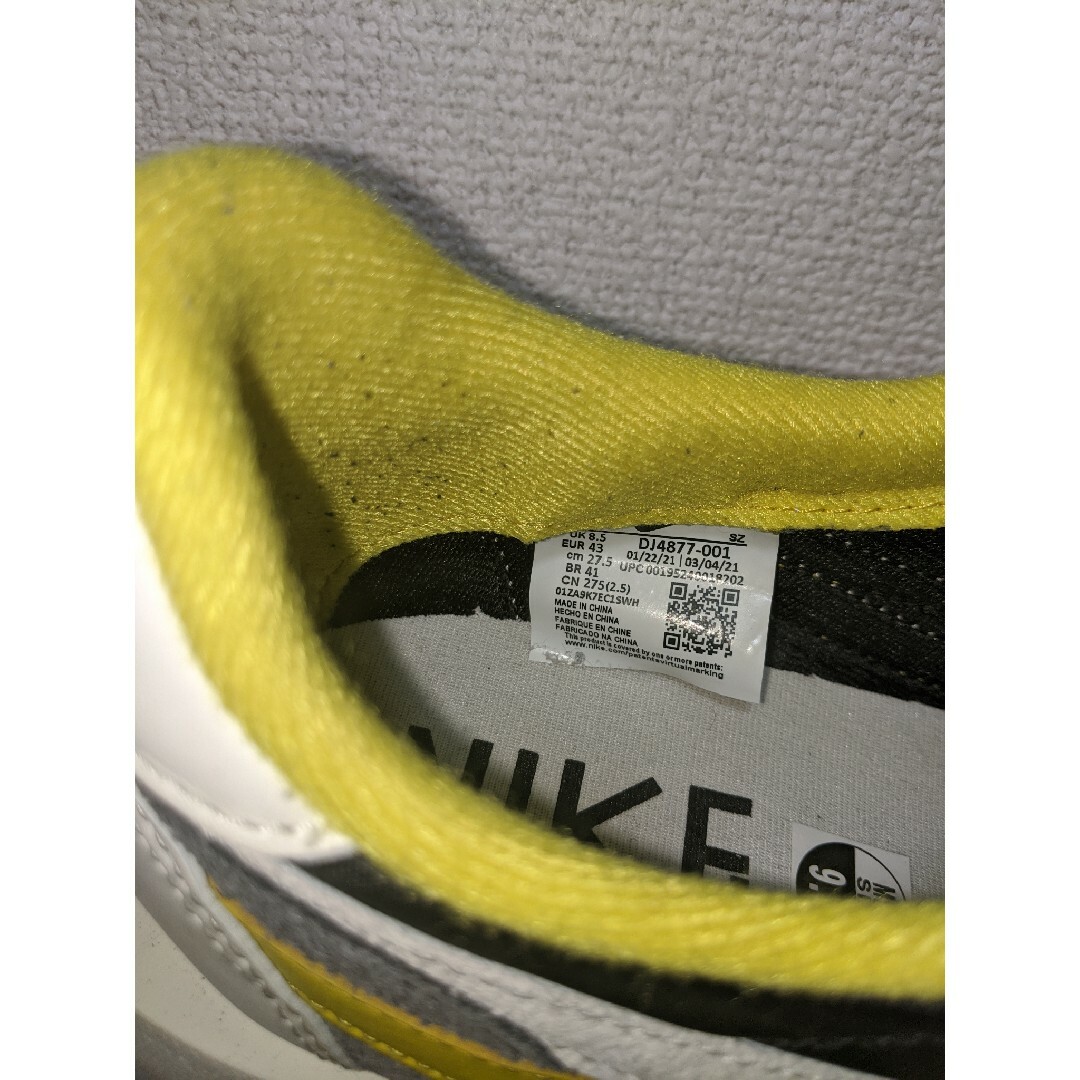 メンズUNDERCOVER × sacai × Nike LD Waffle 27.5