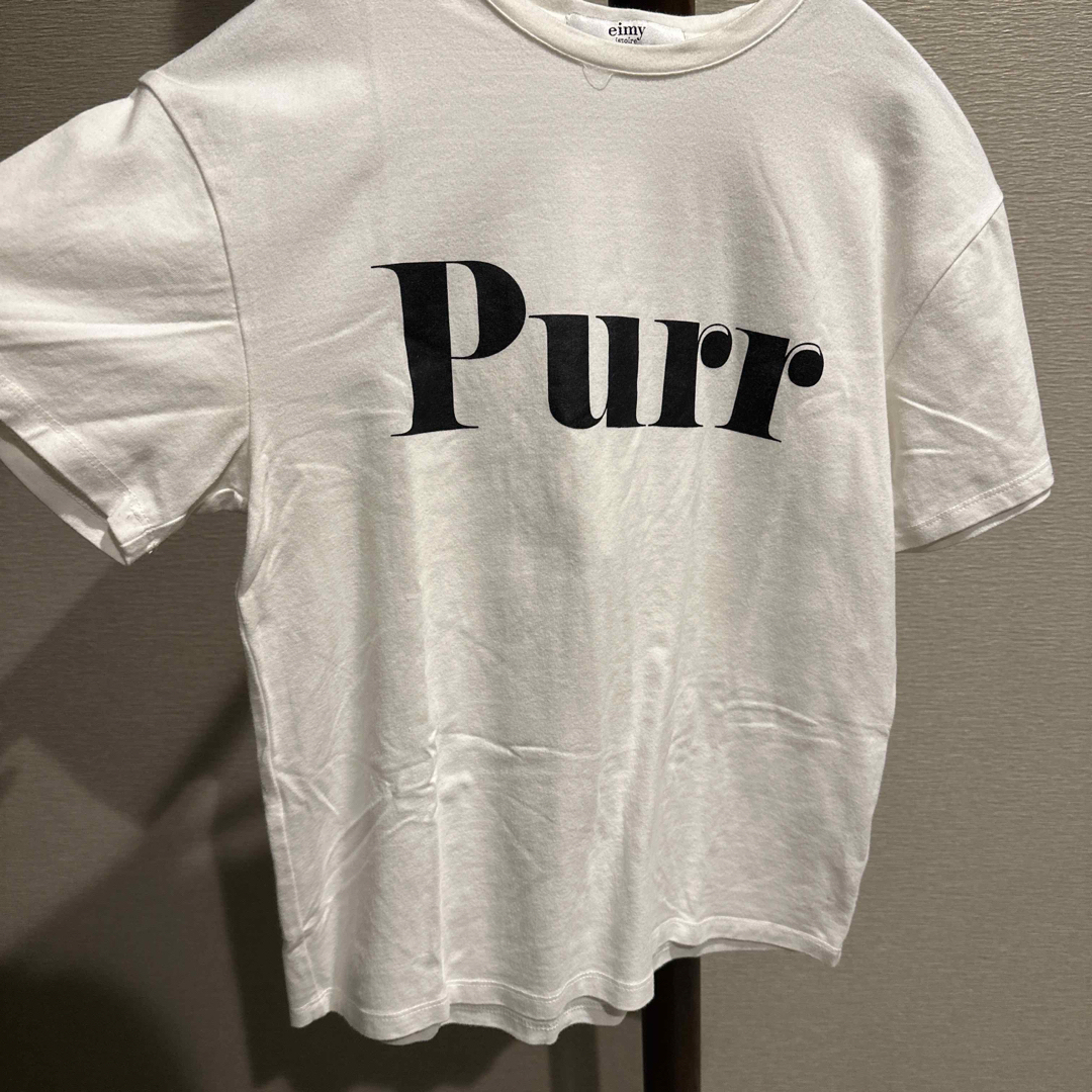 eimy istoire(エイミーイストワール)のPurr Tシャツ レディースのトップス(Tシャツ(半袖/袖なし))の商品写真