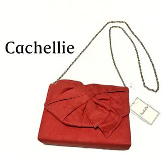 カシェリエ(CACHELLIE)のCachellie【新品、タグ付き】ゴールドチェーン ハンド バッグ(ハンドバッグ)