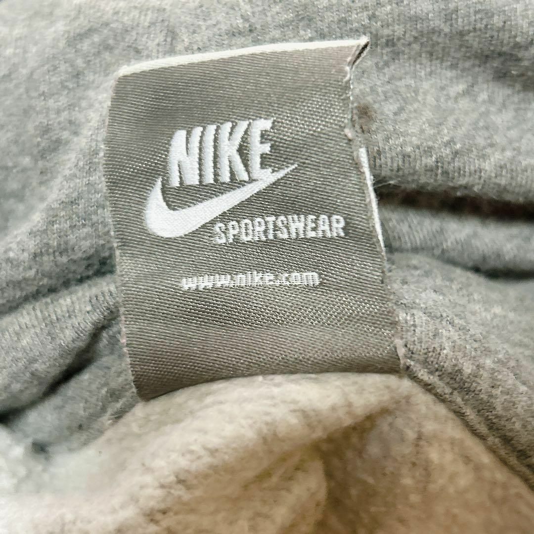 NIKE(ナイキ)のLEE  NIKEコラボパーカー  レディース キッズ M  グレー レディースのトップス(パーカー)の商品写真